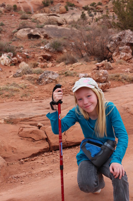 Emma on Delicate Arch Trail