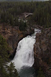 Upper Falls in Yellowstone